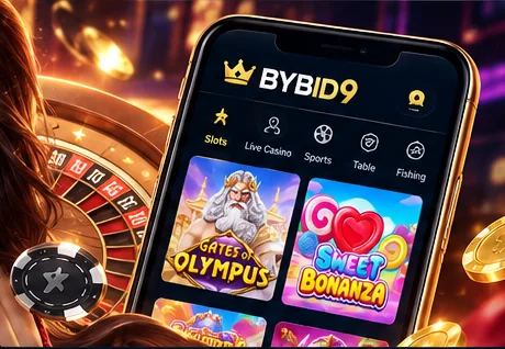 Illustrative BYBID9 phone layout representing account guidance